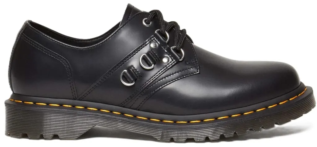 Giày Dr.Martens 1461 Hardware Polished Smooth 'Black' 31595001 — kich-thuoc: 38