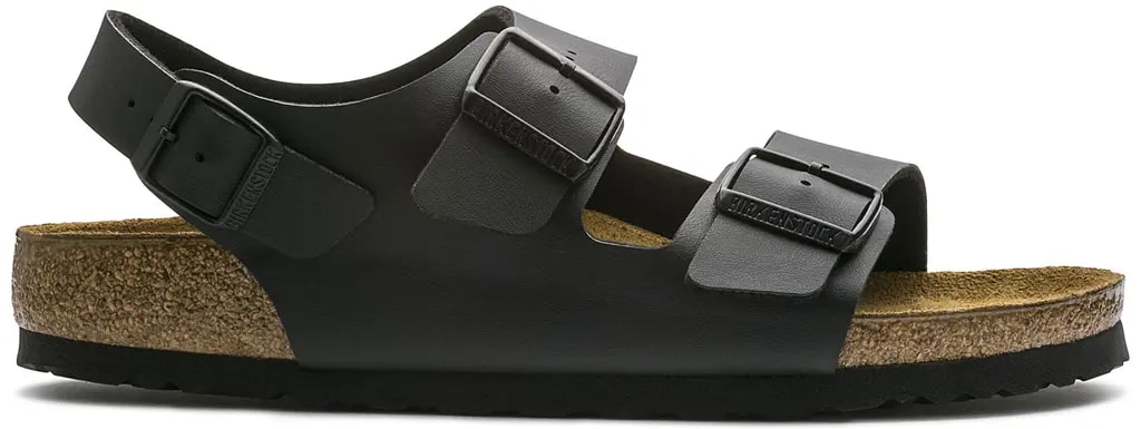 Dép Birkenstock Milano Birko Flor 'Black' 0034791 — kich-thuoc: 42
