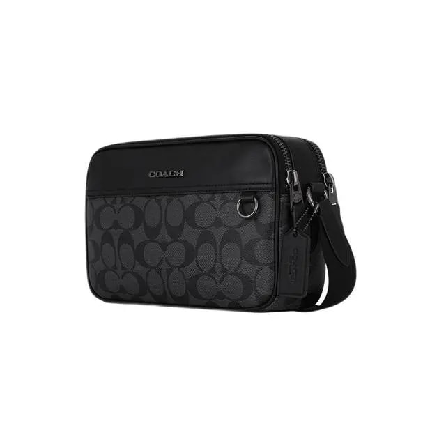Túi Coach Graham Crossbody 'Black' C4149-QBMI5 — ảnh 3