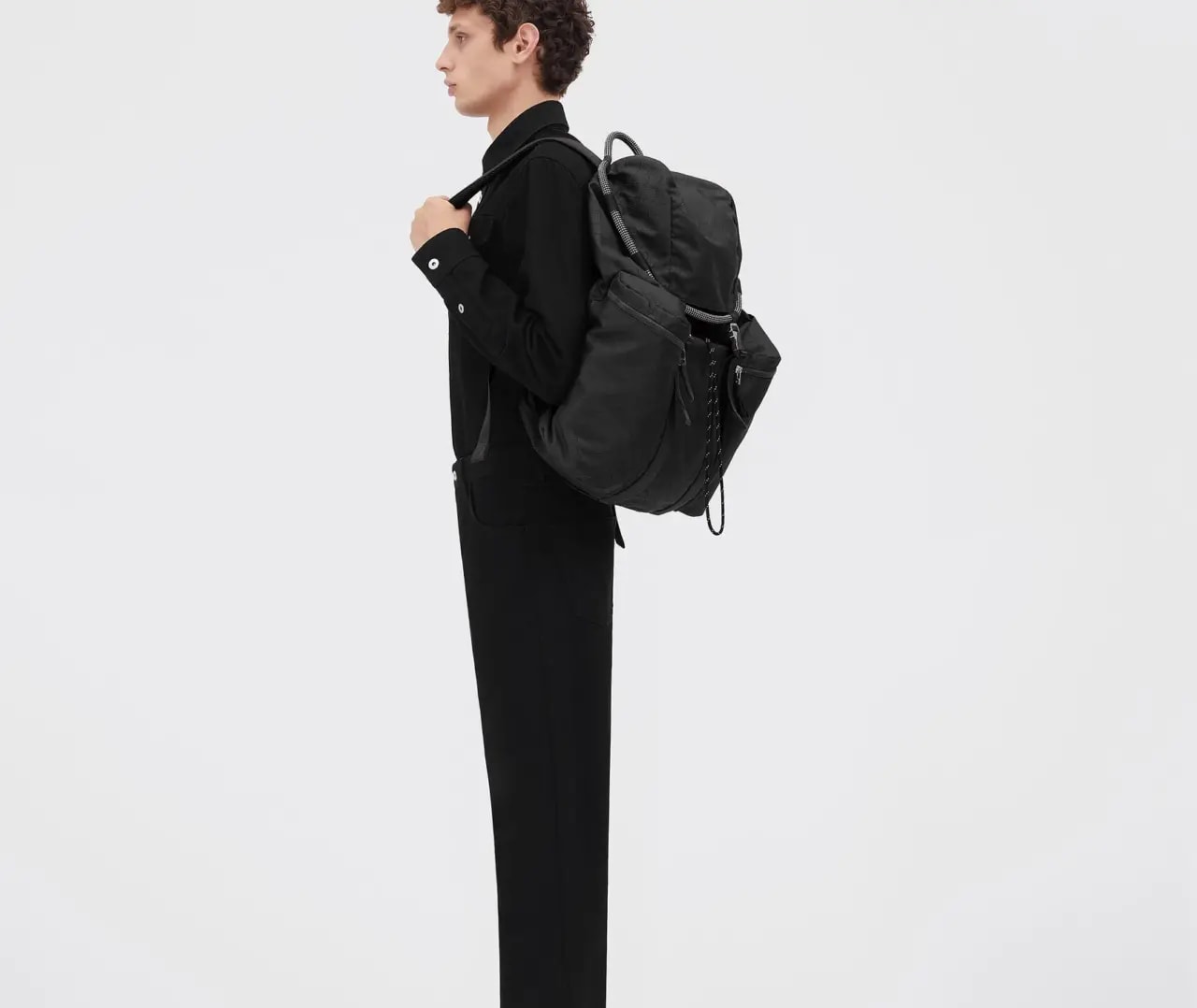 Balo Bottega Veneta Cassette Logo 'Black' 718085V0EPD8803 — ảnh 2