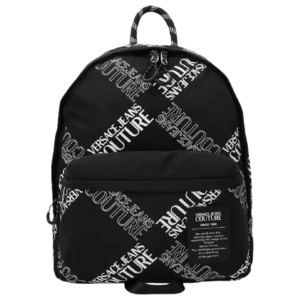 Balo Versace Jeans Couture Logo Print 'Black' 73YA4B10ZS399L01