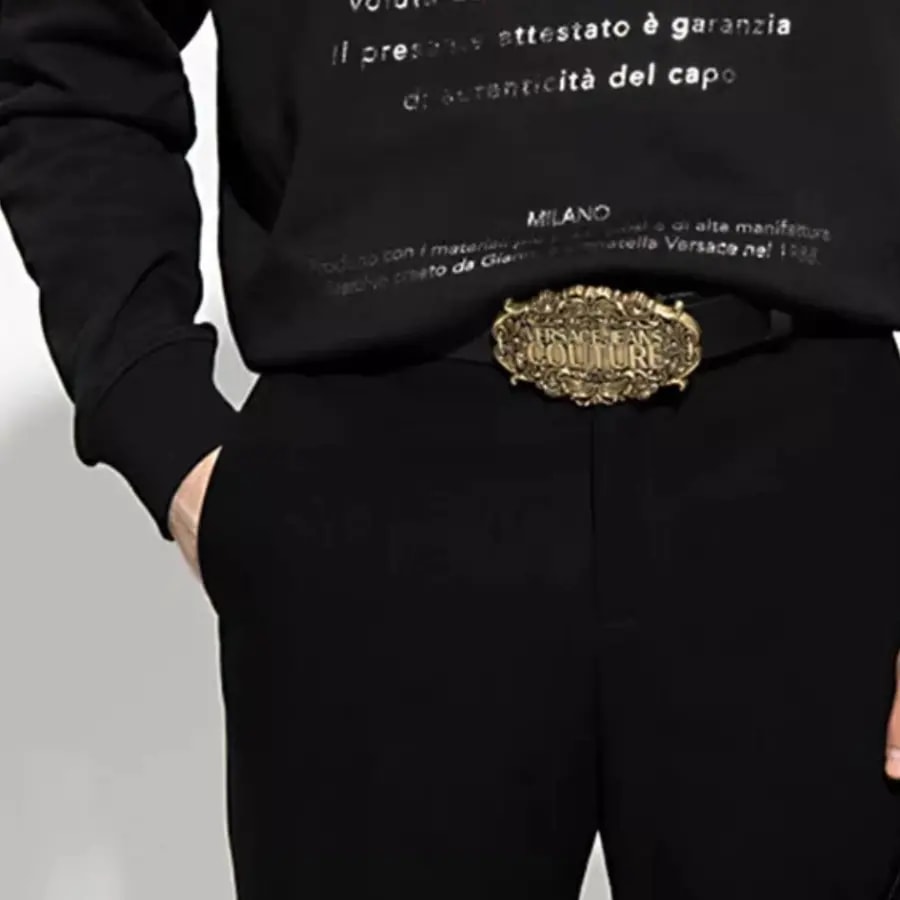 Thắt Lưng Versace Jeans Couture 'Black' 73YA6F35ZP180PK3 — ảnh 2