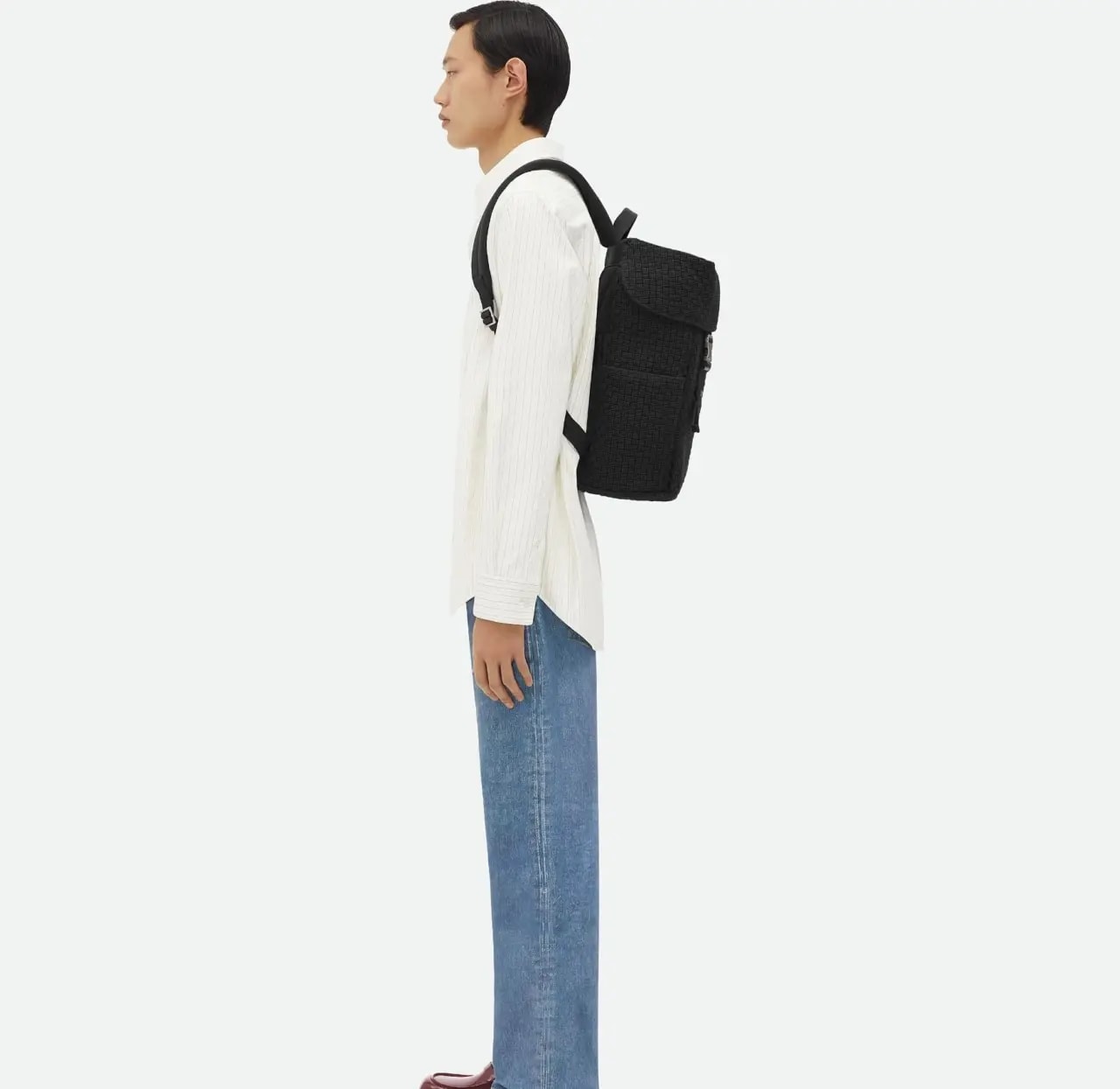 Balo Bottega Veneta Voyager Backpack 'Black' 755864V0VG48803 — ảnh 2