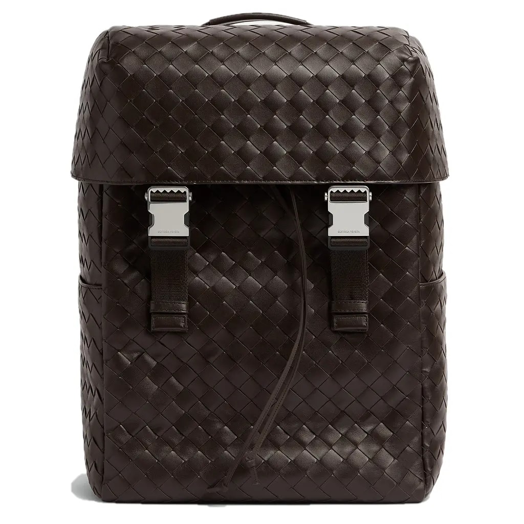 Balo Bottega Veneta Intrecciato Flap 'Fondant' 766580V2HL22145