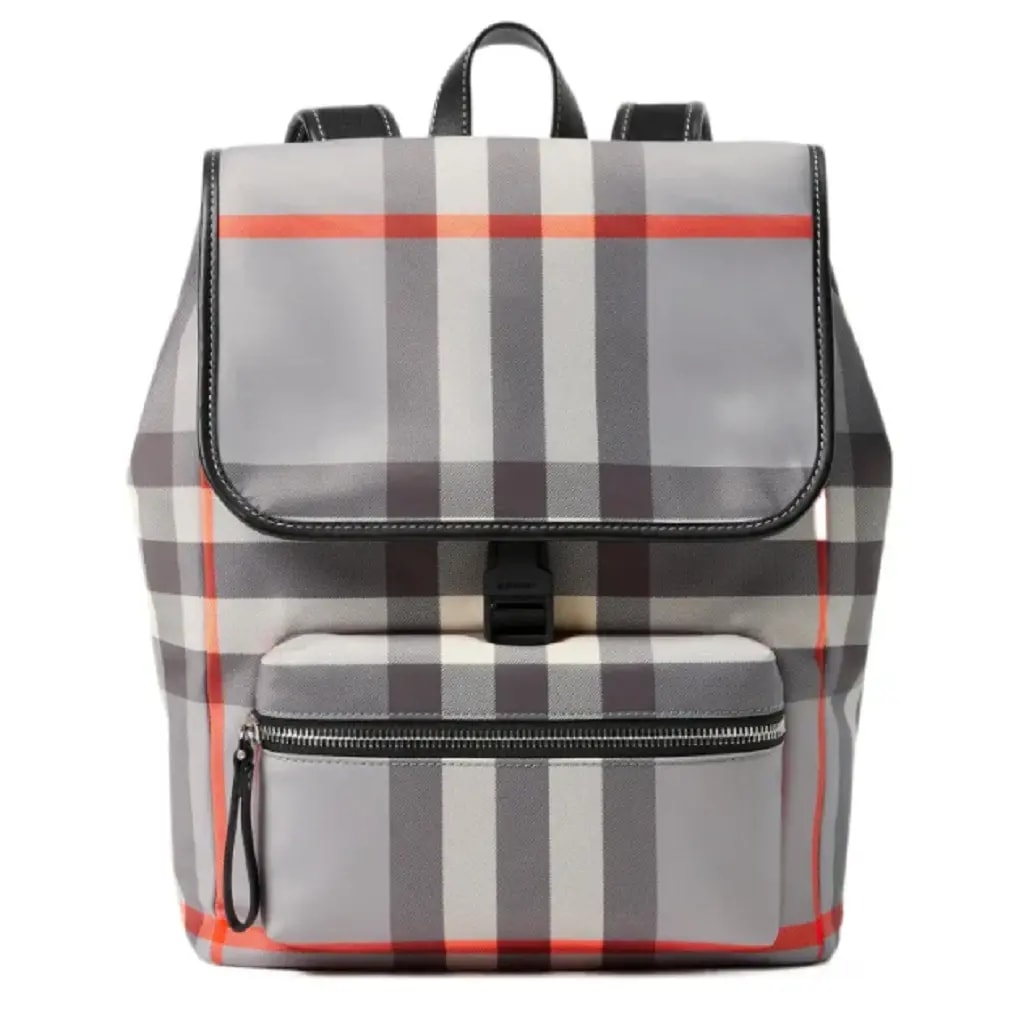 Túi Burberry Plaid 'Grey White' 80692671