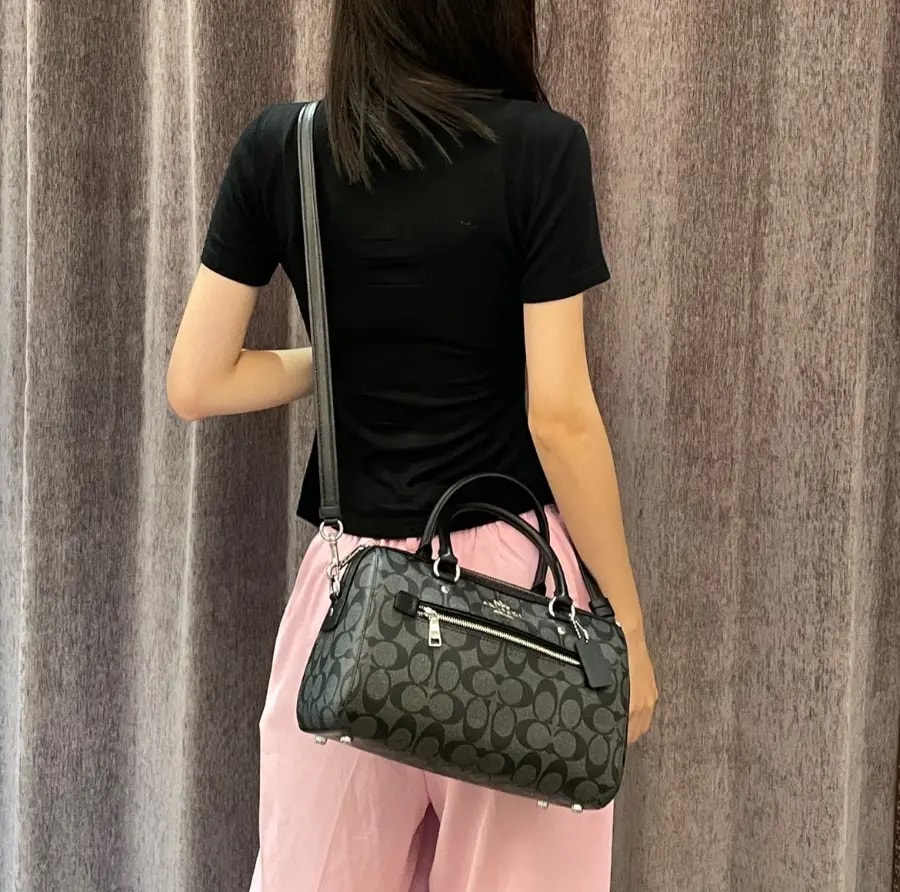 Túi Coach Rowan 27 'Black' 83607-SVTSQ — ảnh 2