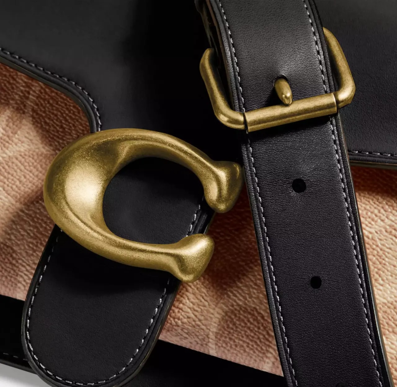 Túi Coach Tabby 26 Signature Canvas 'Tan' 91215-B4OOH — ảnh 3