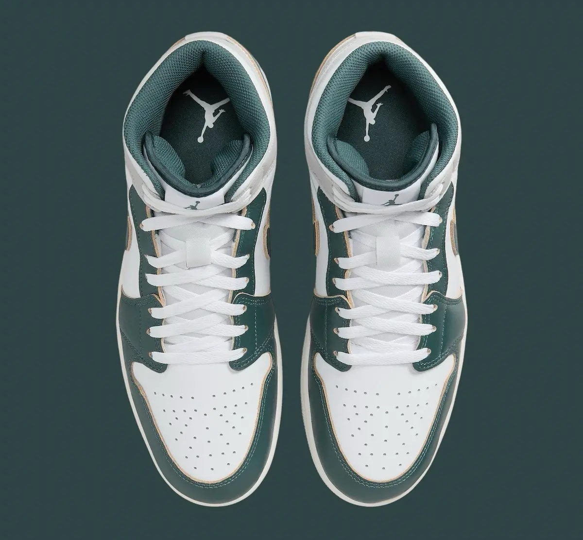 Giày Nike Air Jordan 1 Mid SE 'Oxidized Green' FQ7720-103 — ảnh 4