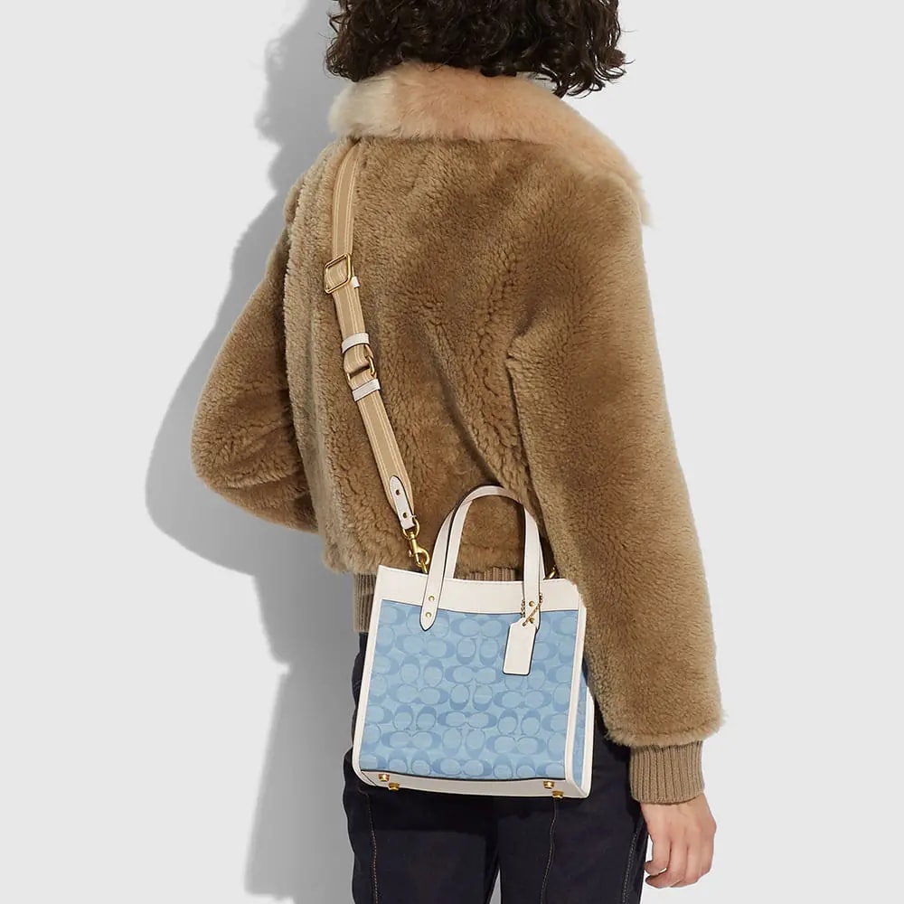 Túi Coach Field Tote 22 'Blue' C4692-B4SUX — ảnh 2