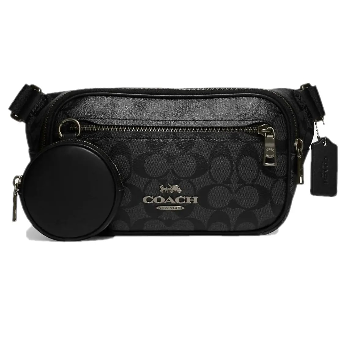 Túi Coach Elias Belt Bag 'Black' CJ506-QBO4G