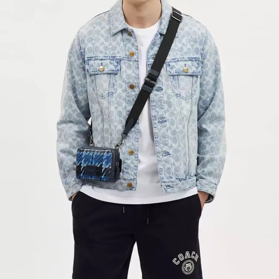 Túi Coach Carrier 'Blue' CM171-QBDEI — ảnh 2