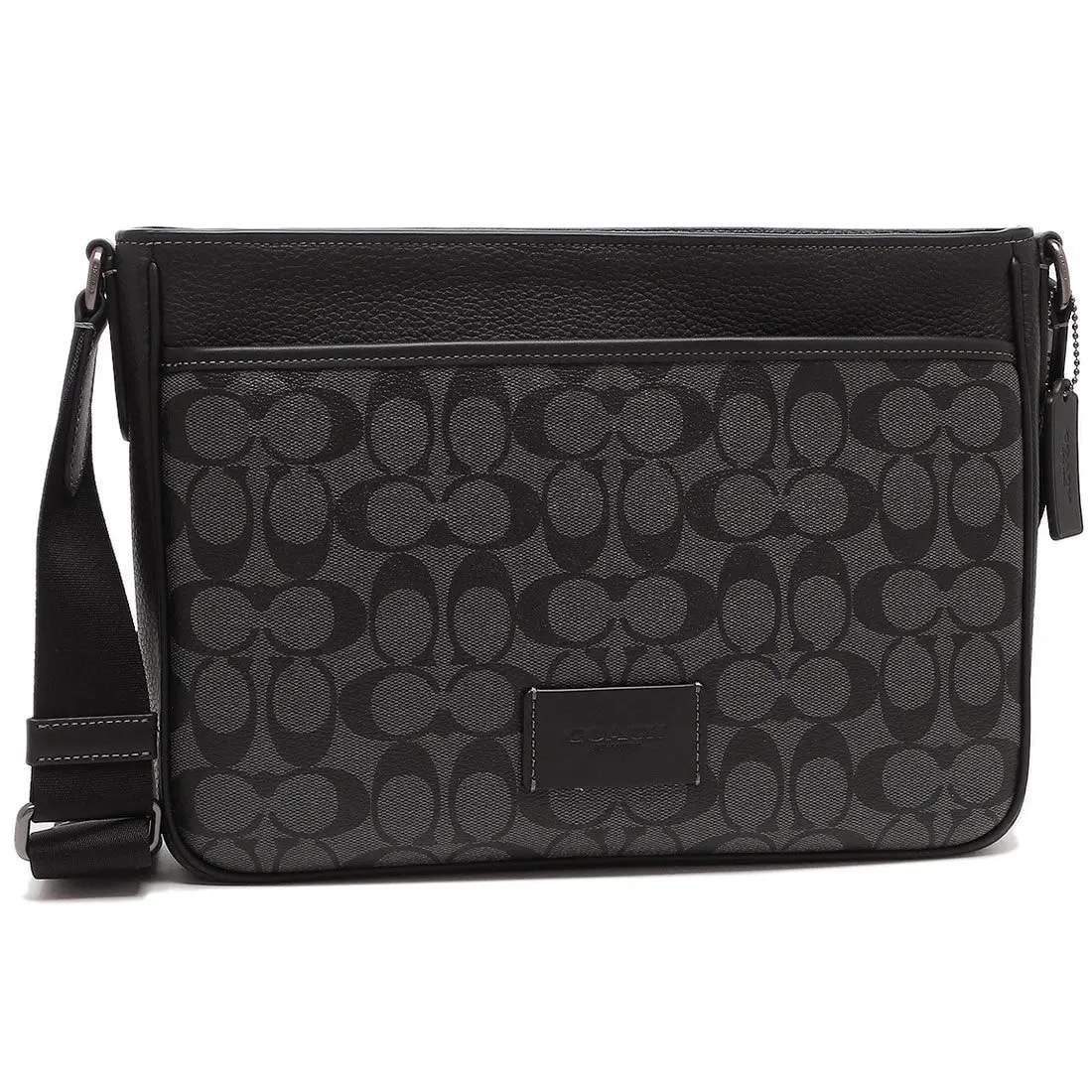 Túi Coach Shoulder Bag 'Black Grey' CH078-QBMI5