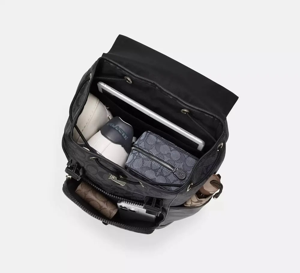 Balo Coach Track In Colorblock 'Blue' CP019-1JWG3 — ảnh 2