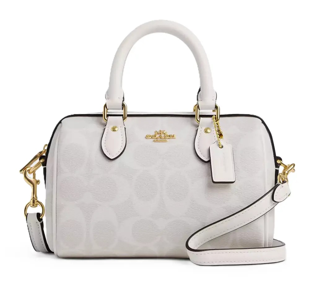 Túi Coach Rowan In Signature Canvas 'Chalk' CS183-IMRFF