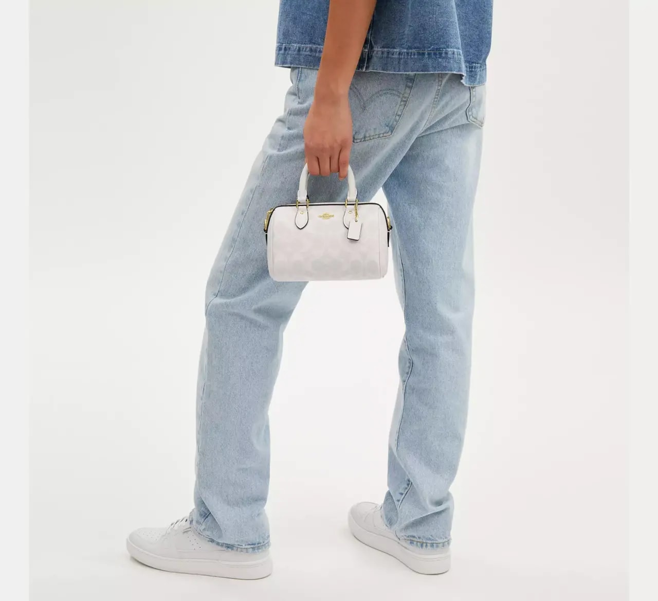 Túi Coach Rowan In Signature Canvas 'Chalk' CS183-IMRFF — ảnh 3