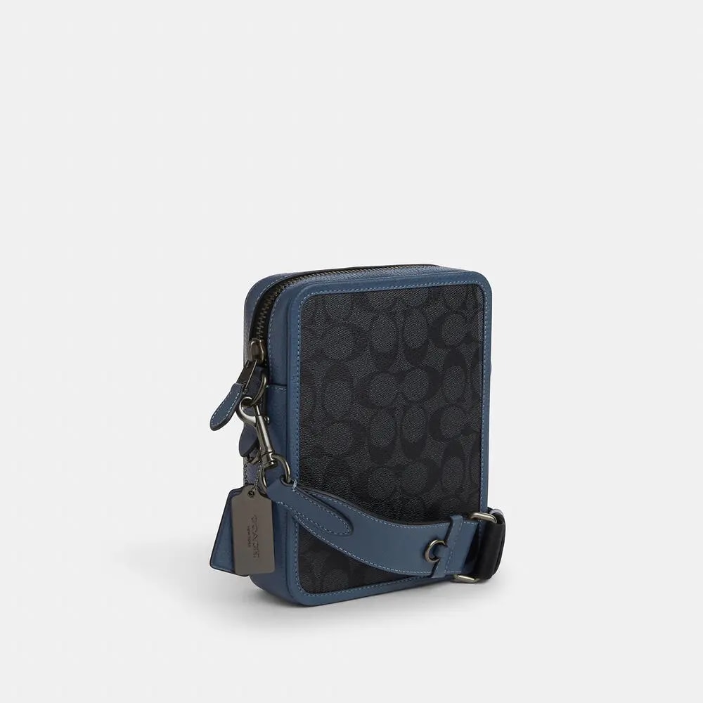 Túi Coach Sullivan Crossbody In Colorblock 'Navy' CU166-QBEP7 — ảnh 4