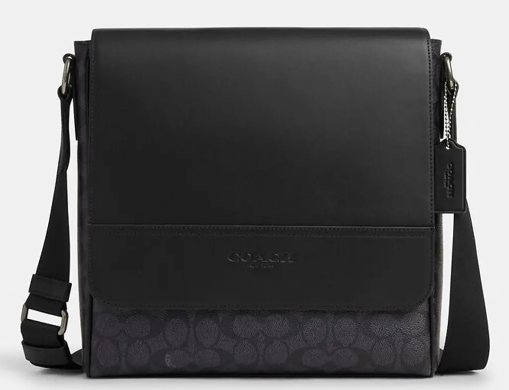 Túi Coach Houston 27 'Black' F573-QBMI5
