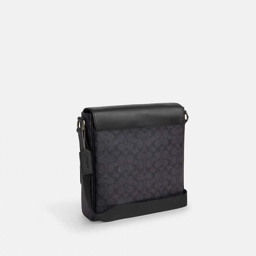 Túi Coach Houston 27 'Black' F573-QBMI5 — ảnh 5