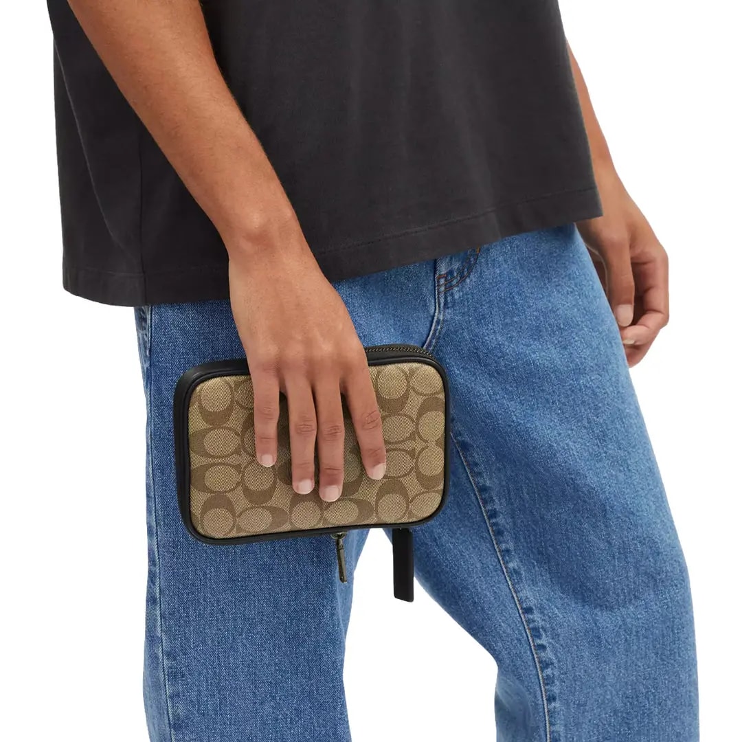 Túi Coach Aden Crossbody Bag 'Khaki' CO912-QBKHA — ảnh 2