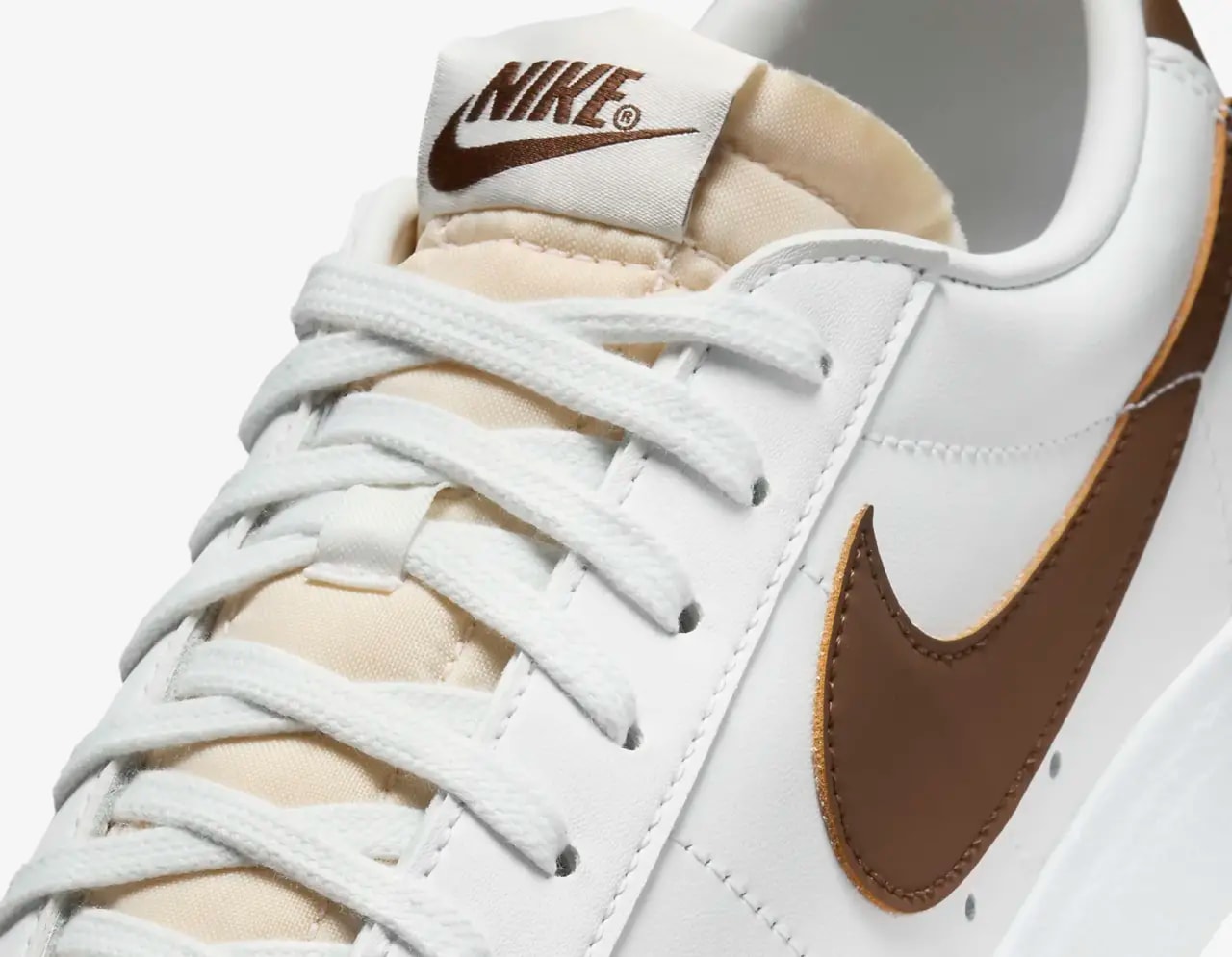 Giày Nike Blazer Low '77 Vintage 'White Cacao' DA6364-113 — ảnh 3