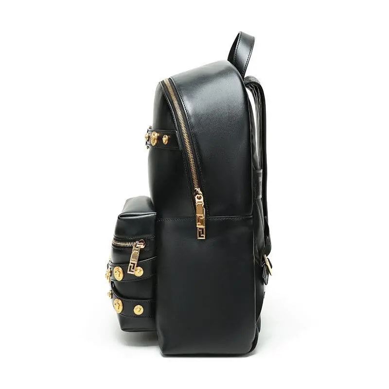 Balo Versace Leather Backpack 'Black' DFZ7321-DVTE5-K41OT — ảnh 2