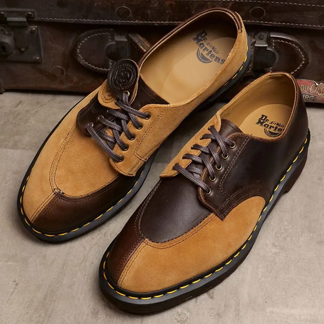 Giày Dr.Martens 1461 Vintage Oxford 'Brown' 31043333 — ảnh 4