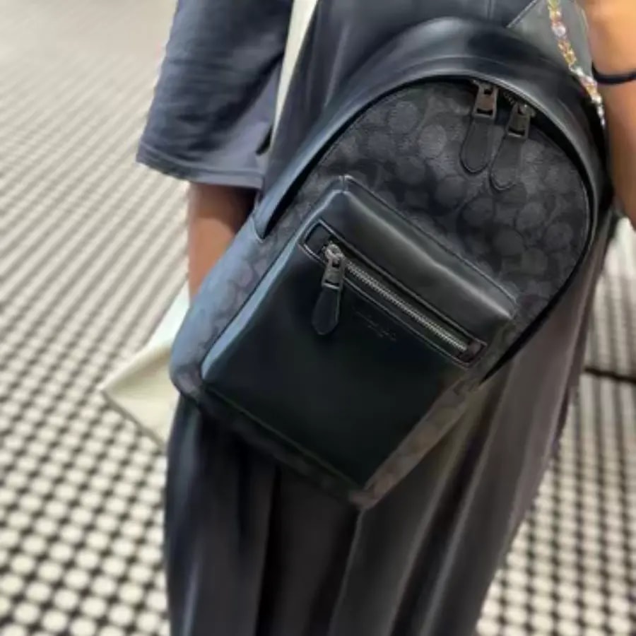 Túi Coach West 20 'Black' F2853-QBAF4 — ảnh 2