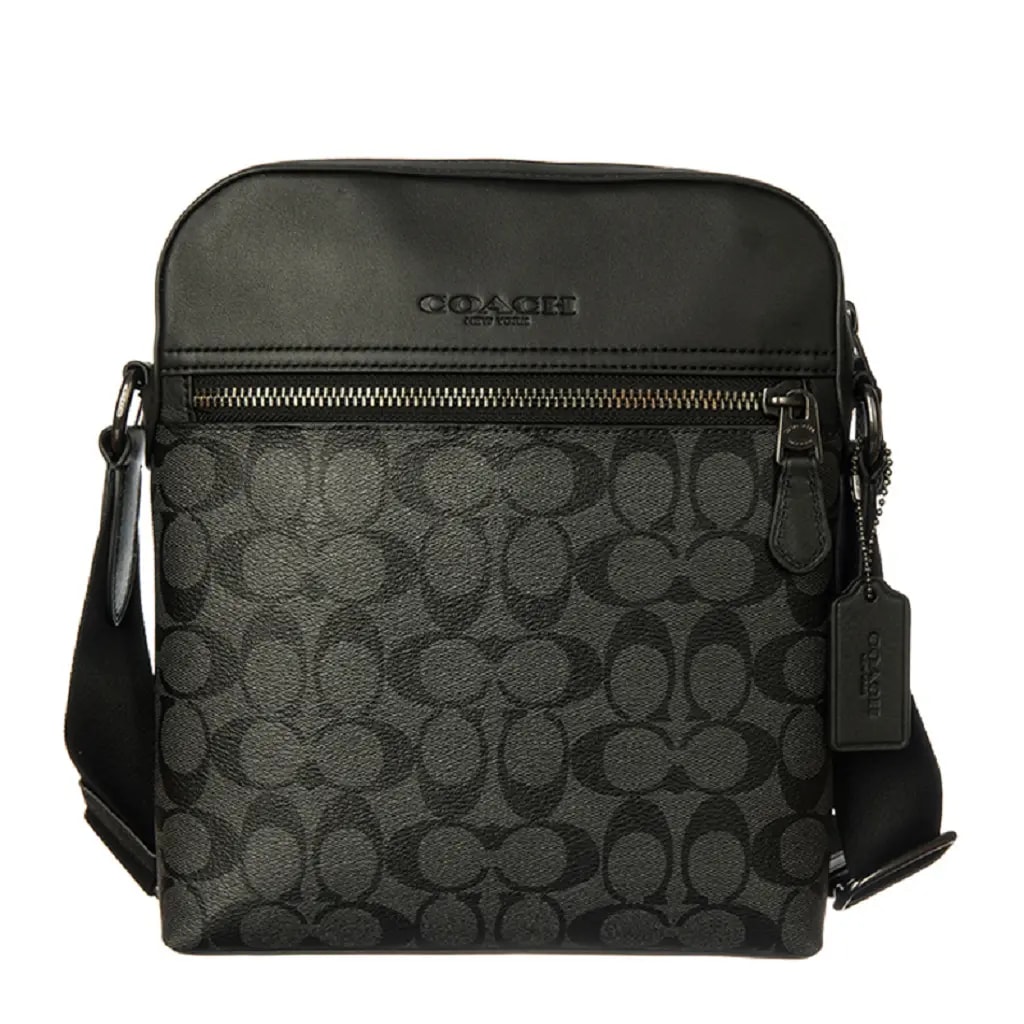 Túi Coach Bag Signature 'Gray Black' F4010-QBMI5