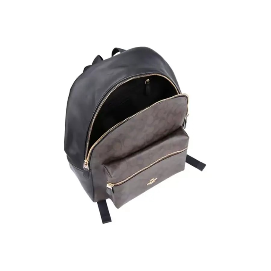 Balo Coach Charlie 30 'Dark Brown' F58314-IMAA8 — ảnh 4