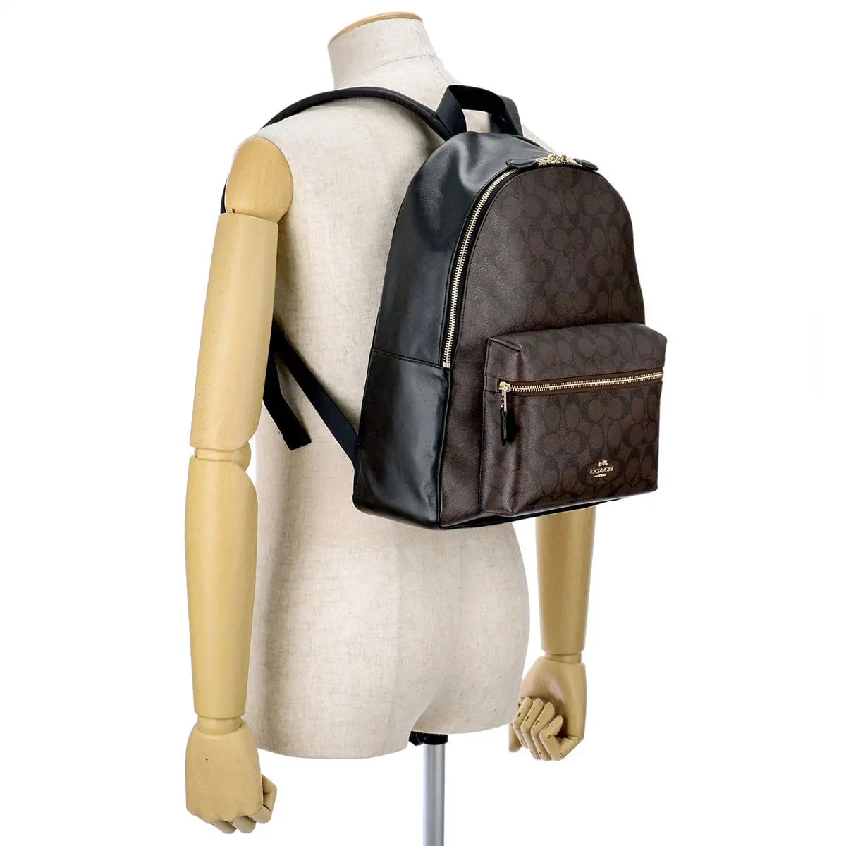 Balo Coach Charlie 30 'Dark Brown' F58314-IMAA8 — ảnh 2