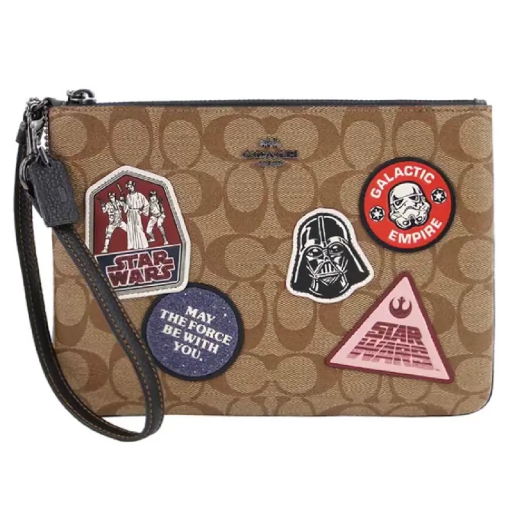 Túi Coach Gallery 24 x Star Wars 'Khaki' F88545-QBE7V