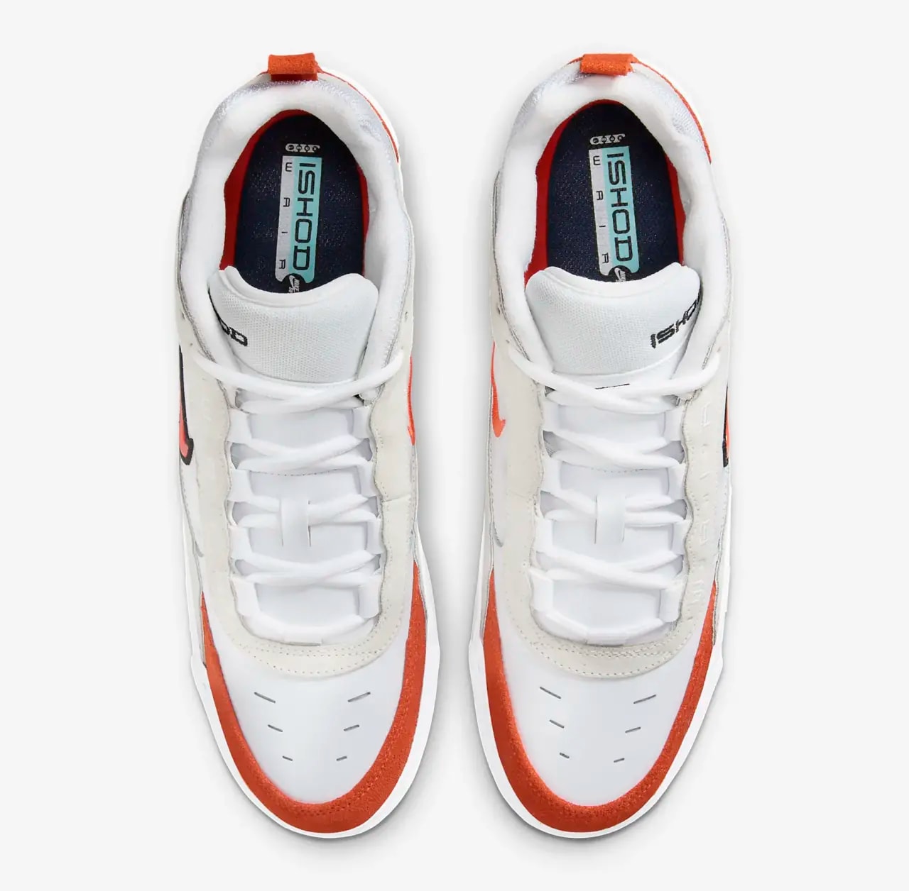 Giày Nike Air Max Ishod Wair SB 'White Orange' FB2393-103 — ảnh 5