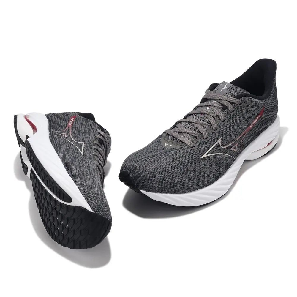Giày Mizuno Rider 28 'Grey' J1GC2403-05 — ảnh 3