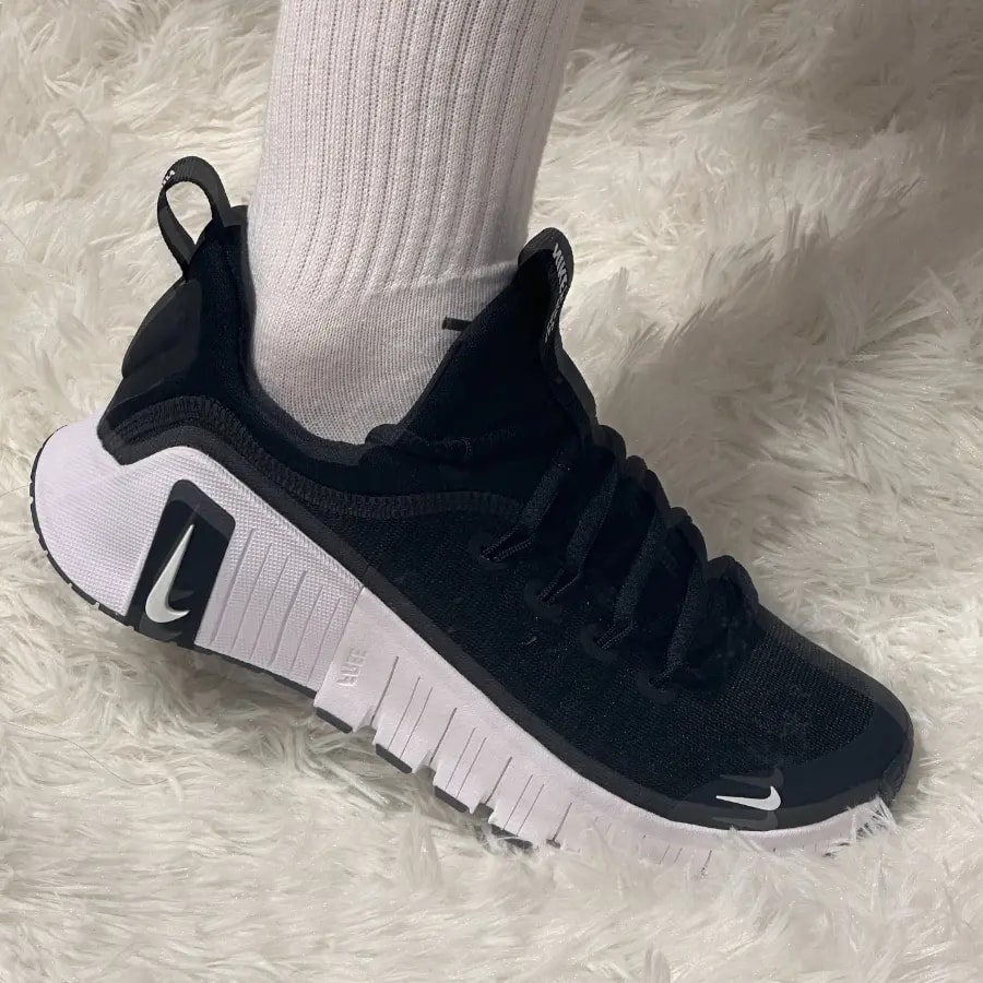 Giày Nike Free Metcon 6 'Black White' FJ7127-001 — ảnh 3