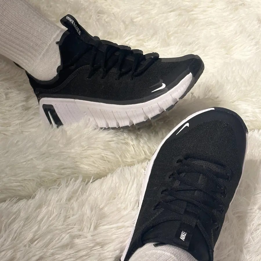 Giày Nike Free Metcon 6 'Black White' FJ7127-001 — ảnh 4