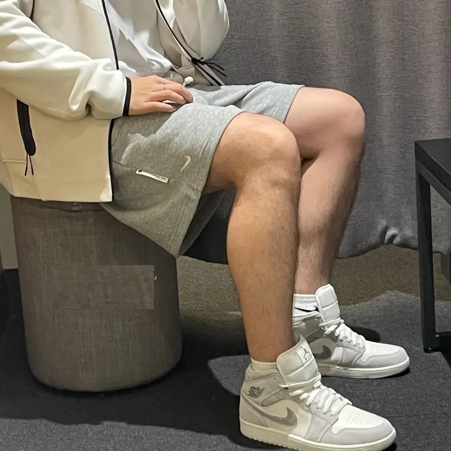 Giày Nike Air Jordan 1 Mid SE 'Neutral Grey Sail' FQ7720-002 — ảnh 4