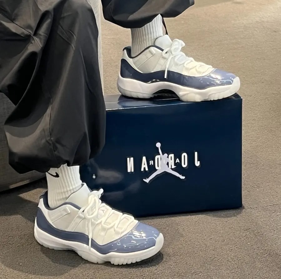 Giày Nike Air Jordan 11 Retro GS 'Diffused Blue' FV5121-104 — ảnh 2