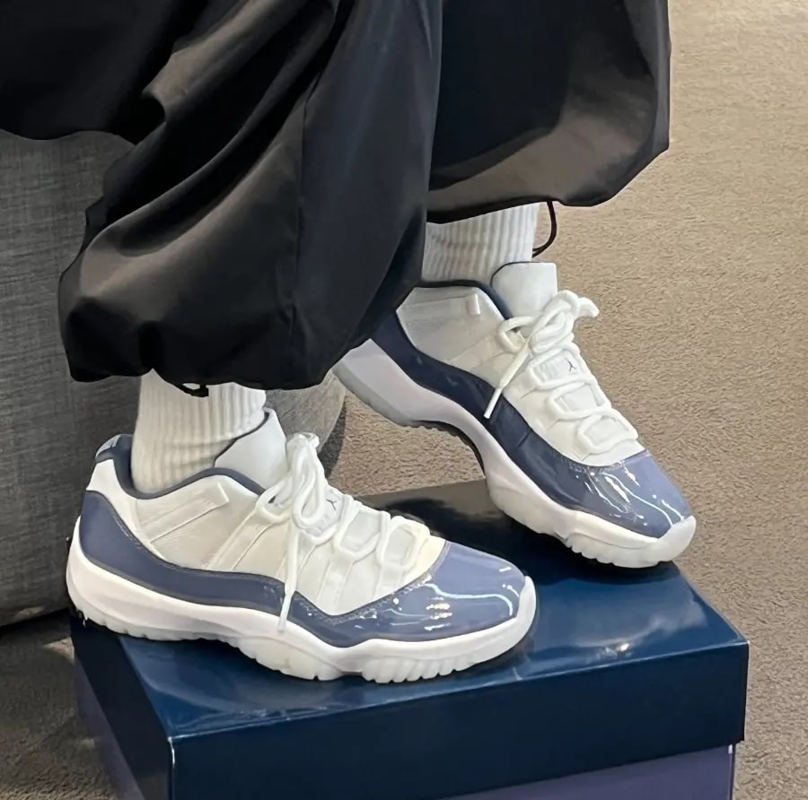 Giày Nike Air Jordan 11 Retro GS 'Diffused Blue' FV5121-104 — ảnh 4