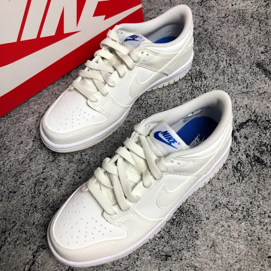 Giày Nike Dunk Low SE GS 'Sail Croc' FV7472-100 — ảnh 5