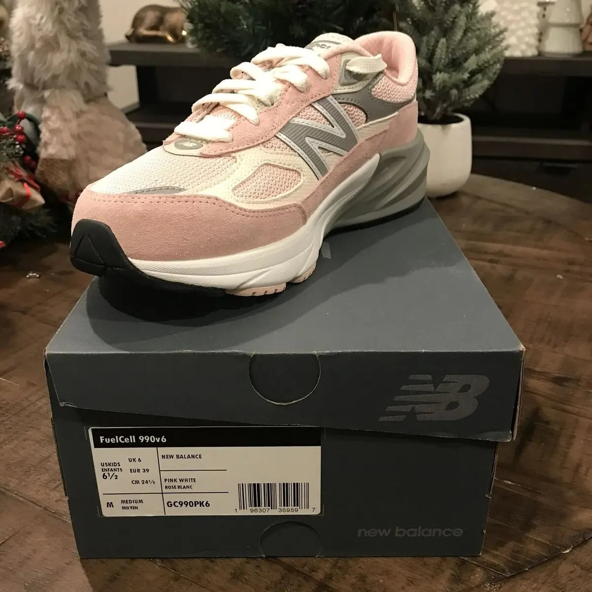 Giày New Balance FuelCell 990v6 'Pink Haze' GC990PK6 — ảnh 5