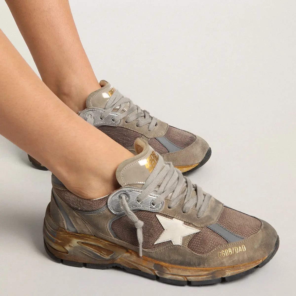 Giày Golden Goose Dad-Star 'Dove Grey' GMF00199-F003271-81751 — ảnh 4