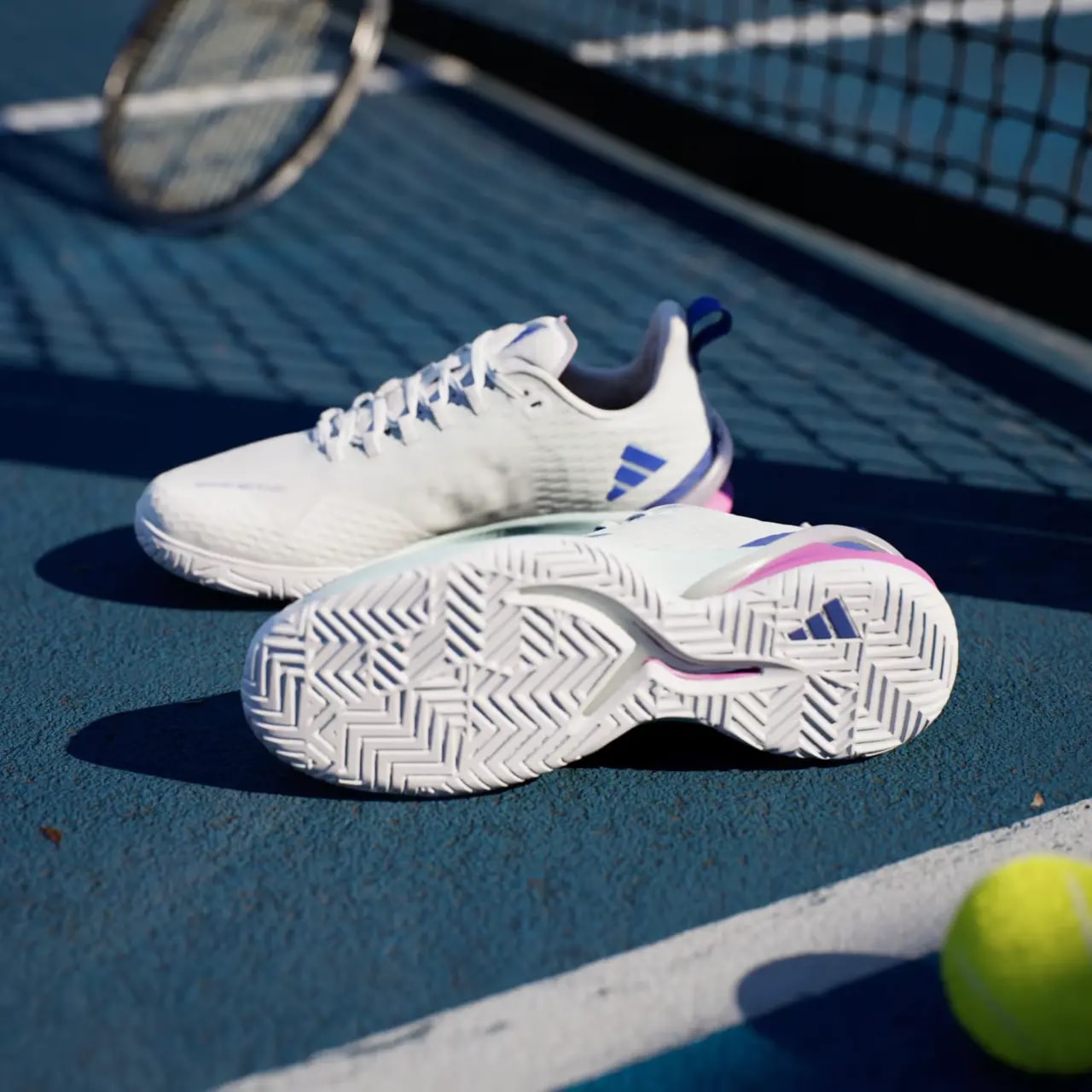 Giày Adidas Adizero Cybersonic Tennis "Semi Flash Aqua' ID8562 — ảnh 5