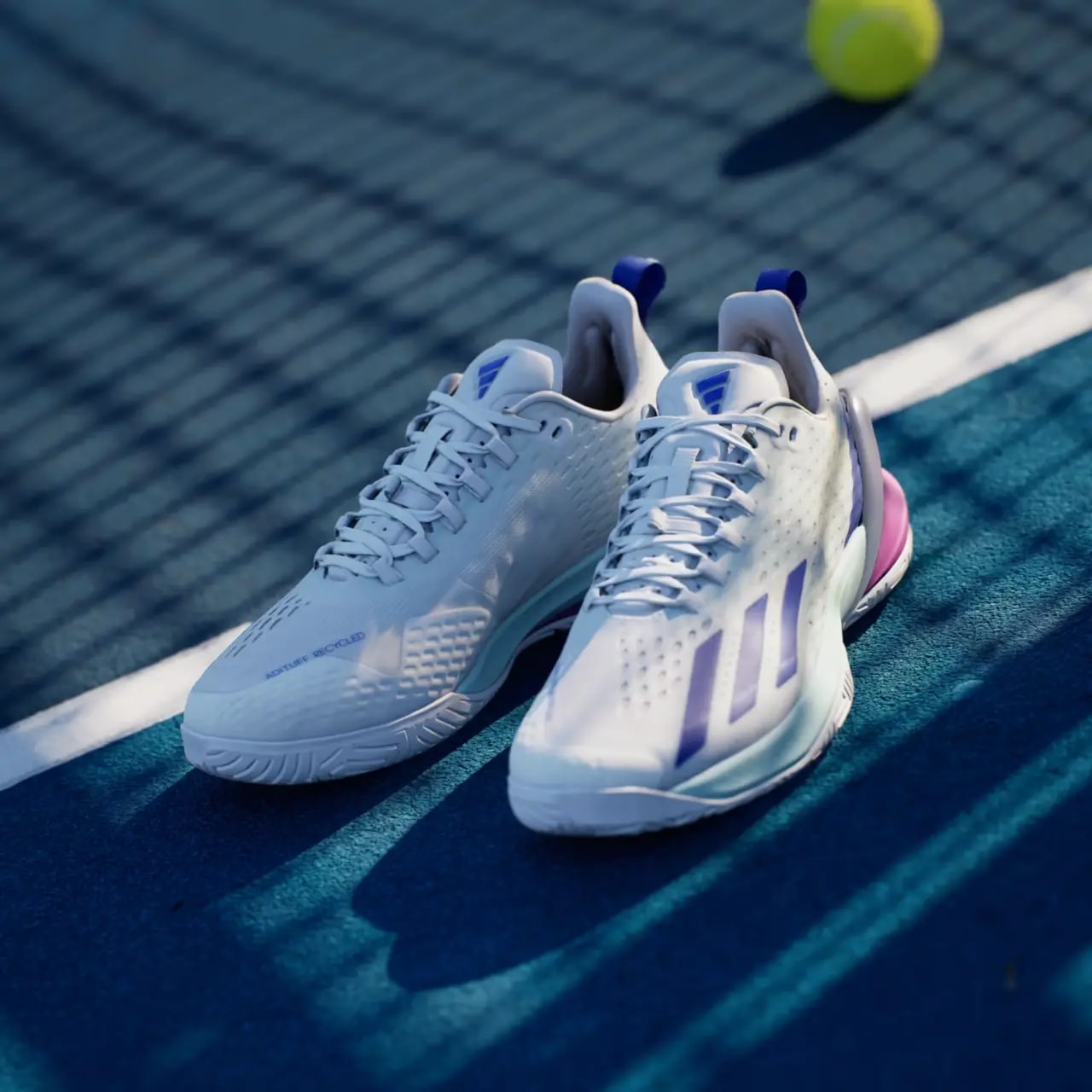 Giày Adidas Adizero Cybersonic Tennis "Semi Flash Aqua' ID8562 — ảnh 4