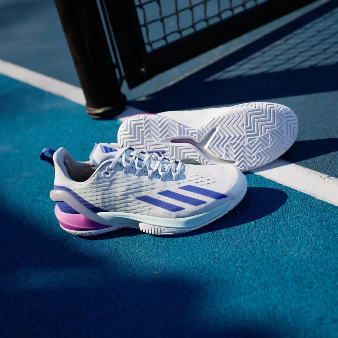 Giày Adidas Adizero Cybersonic Tennis "Semi Flash Aqua' ID8562 — ảnh 3