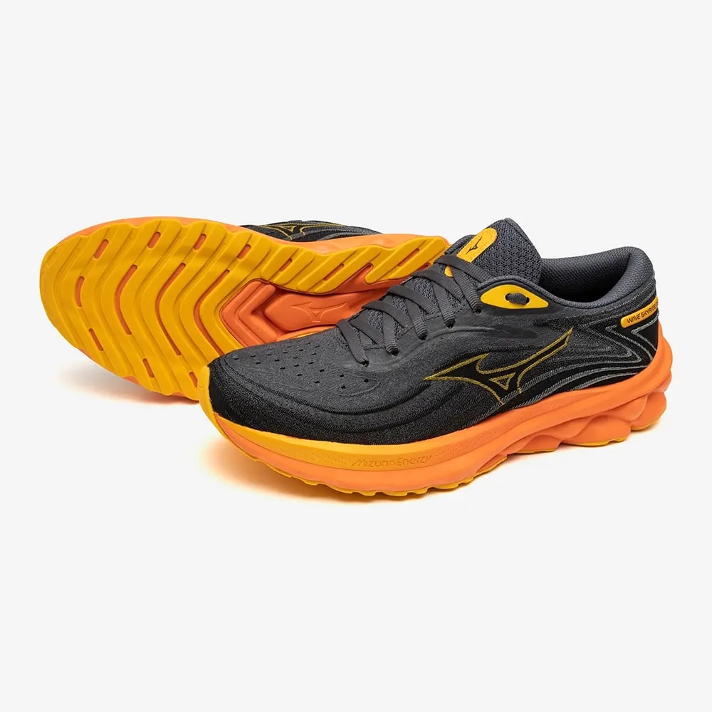 Giày Mizuno Wave Skyrise 5 'Black Orange' J1GC2409-01 — ảnh 2