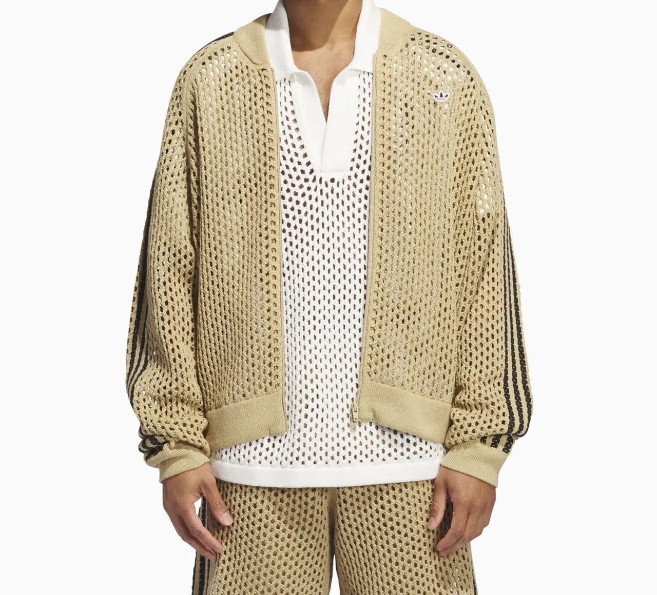Áo Adidas Originals x CLOT By Edison Chen 'Beige' JF4270 — ảnh 2