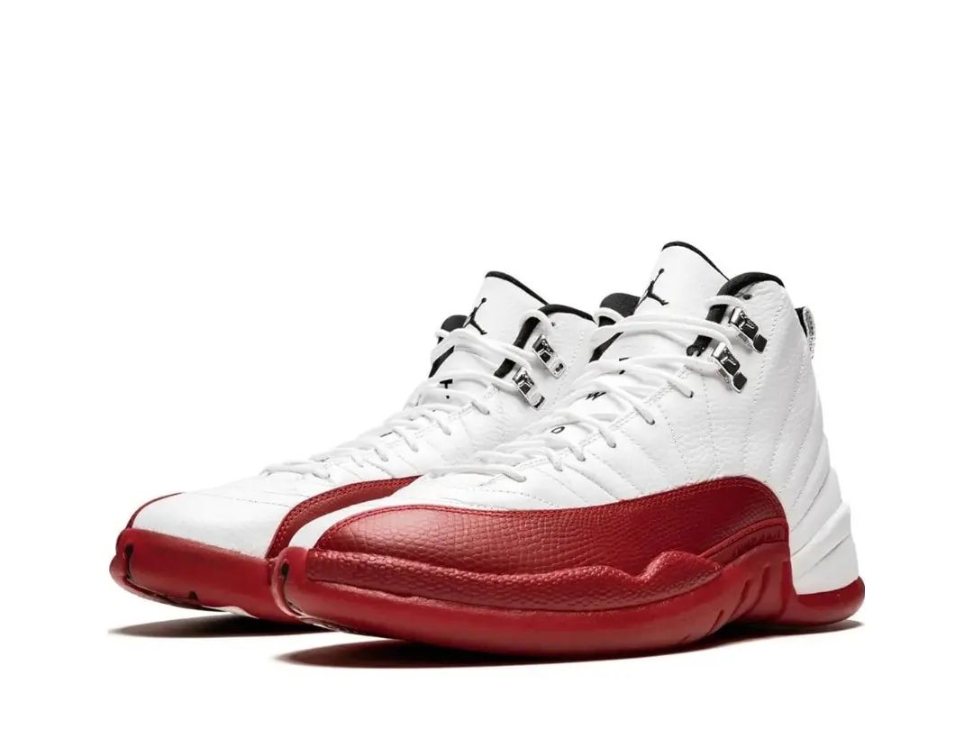 Giày Nike Air Jordan 12 GS 'Retro Cherry' 153265-116 — ảnh 2