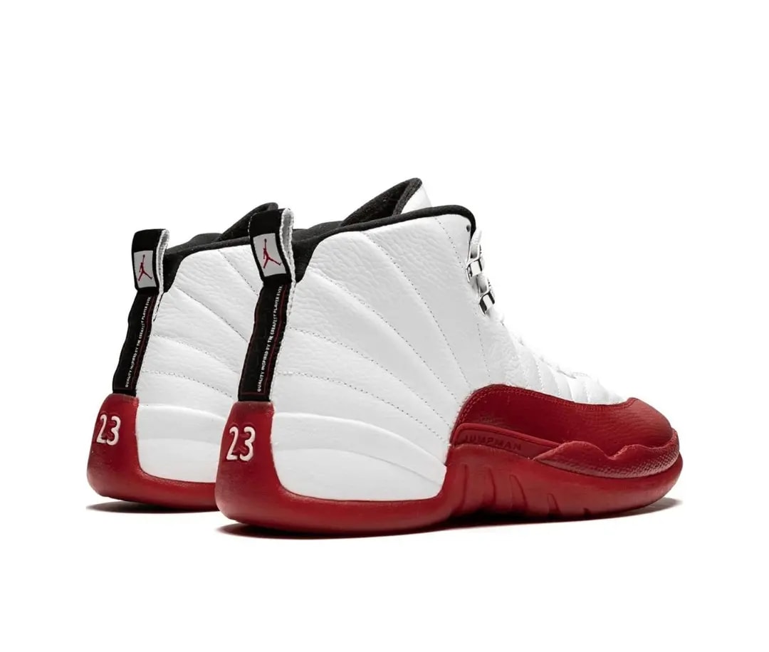 Giày Nike Air Jordan 12 GS 'Retro Cherry' 153265-116 — ảnh 4