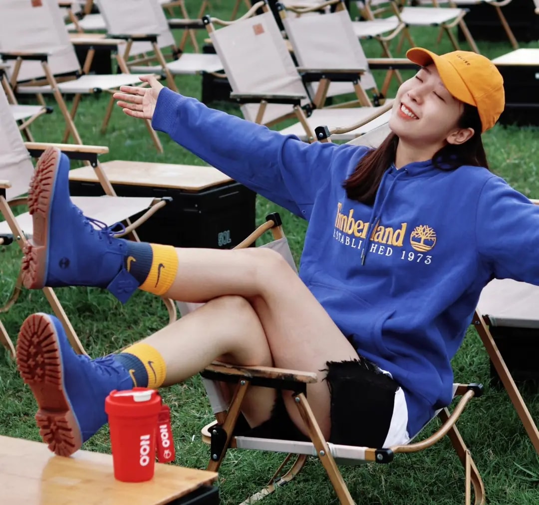 Giày Timberland Short Outdoor Boots 'Blue' A2R51 — ảnh 2