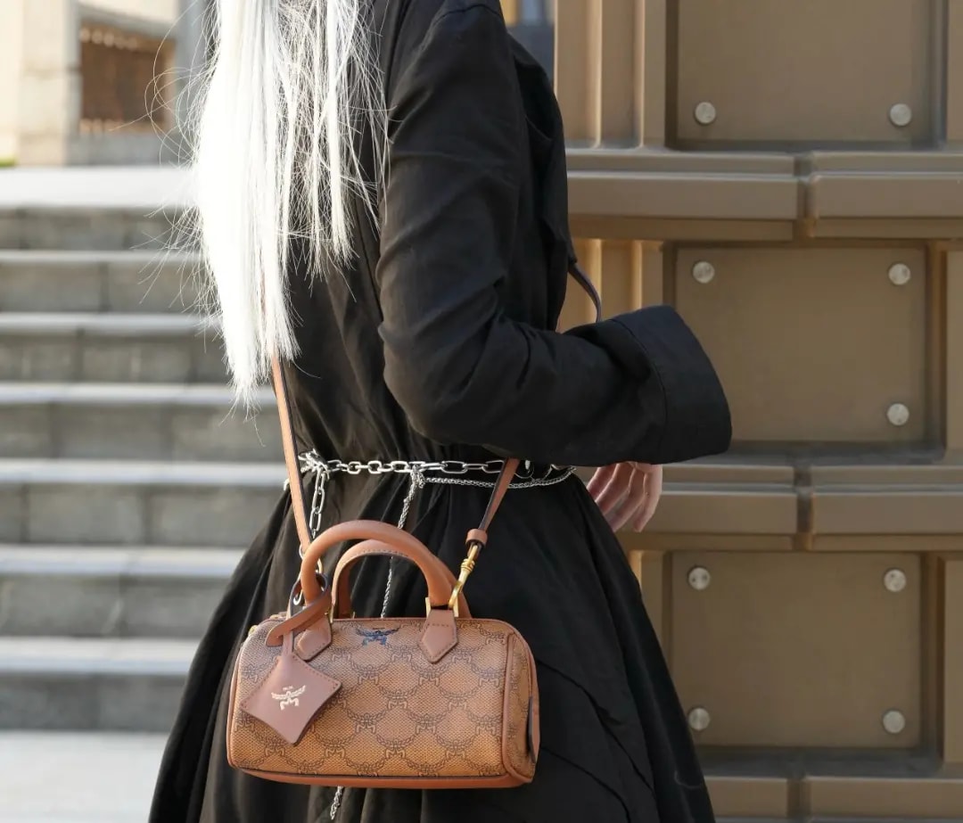 Túi MCM Mini Ella Boston In Lauretos 'Cognac' MWBESEA09CO001 — ảnh 4